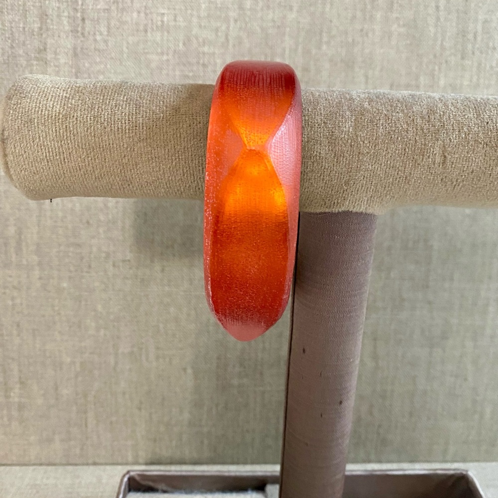 Alexis Bittar Bangle, Large Orange